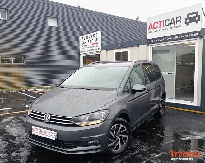 Volkswagen Touran 1.6 TDI 115 CONFORT 7 PLACES 7 Gris de 2019
