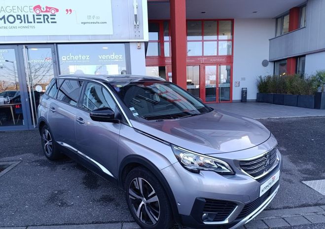 Peugeot 5008 II 1.6 BlueHDi S&S 116 cv 7PL ALLURE BUS Gris de 2018