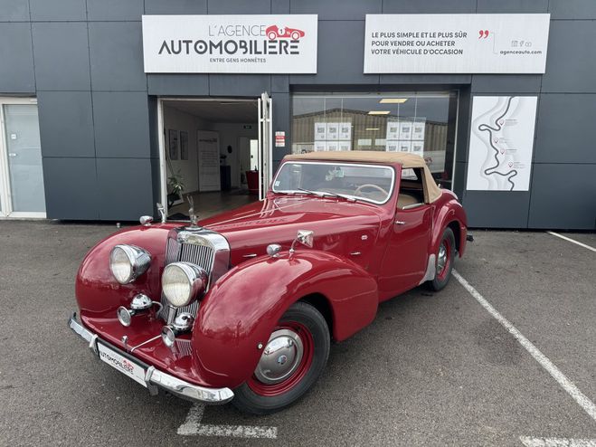 Triumph TR3 TR 1800 Roadster LHD boite m�canique RAR Rouge de 1948