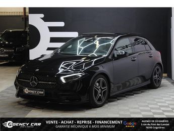  Voir d&eacute;tails -Mercedes Classe A 180 - AMG Line - 1�re main - Si�ges �lec &agrave; Coigni�res (78)