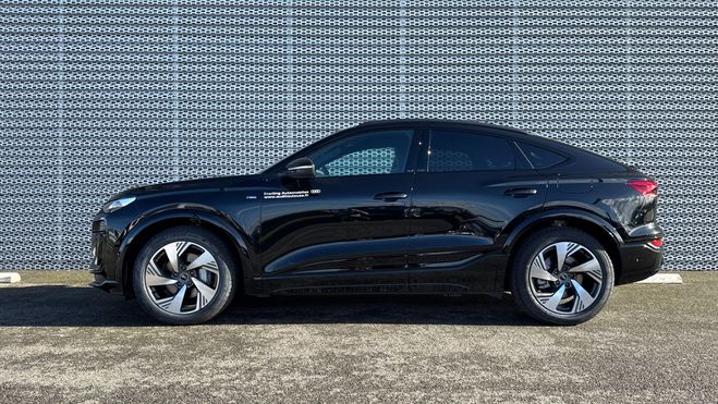 Audi Q6 e-tron SPORTBACK 387 ch 100 kWh quattro S line Noir de 2024