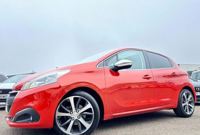 Peugeot 208 1.2 PURETECH 110CH FELINE S&S EAT6 5CV 5 Orange de 2015