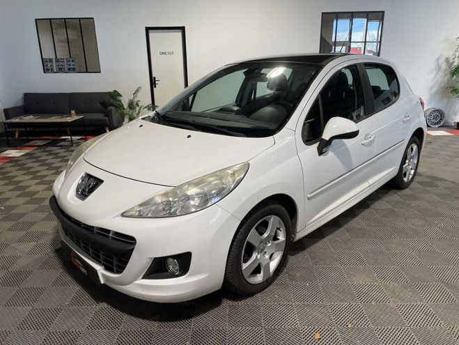Peugeot 207 1.6 120CH ALLURE-BOITE AUTO-TOIT PANO-GA Blanc M�tallis� de 2011