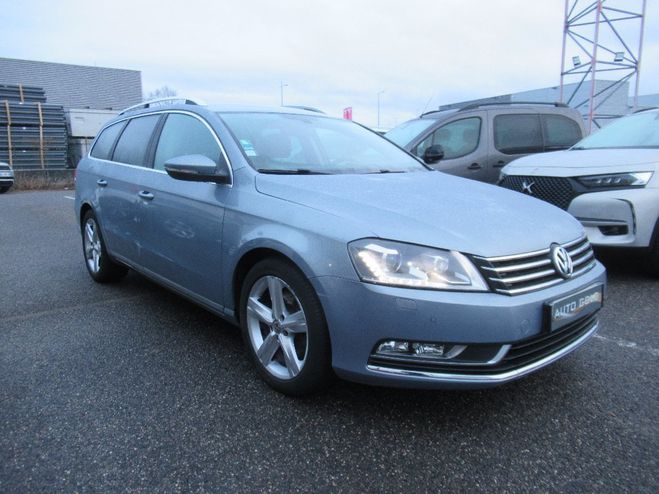 Volkswagen Passat SW 2.0 TDI 140 CR FAP BlueMotion Technol Bleu de 2013