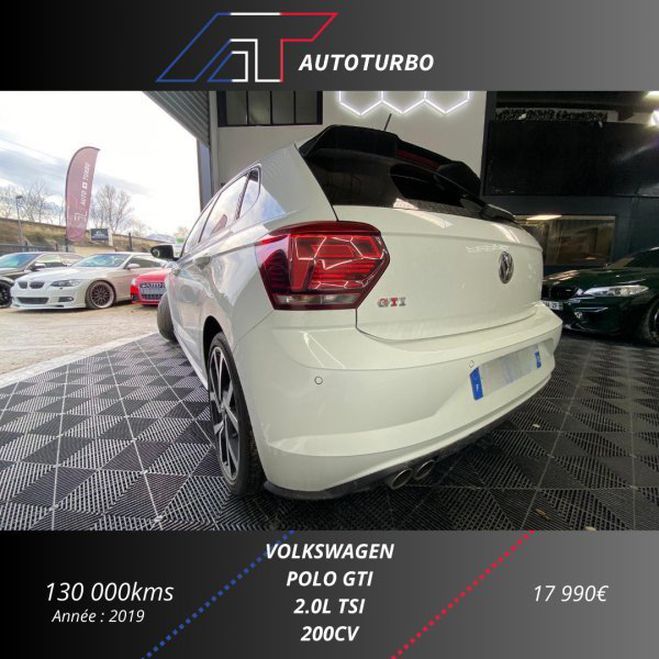 Volkswagen Polo 2.0 TSI 200CH GTI DSG6 Blanc de 2019