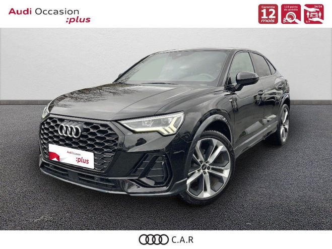 Cliquer pour voir la photo suivante Audi Q3 Sportback 35 TFSI 150 ch S tronic 7 S li Noir de 2022
