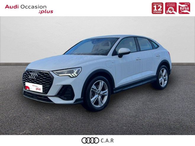 Cliquer pour voir la photo suivante Audi Q3 Sportback 45 TFSIe 245 ch S tronic 6 S l Blanc de 2022