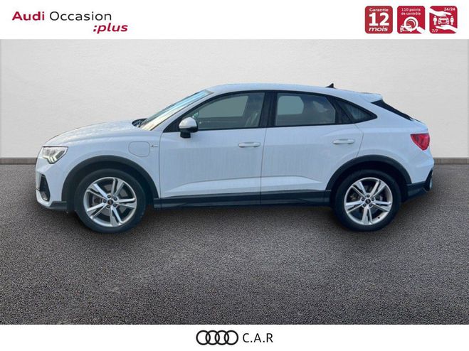 Audi Q3 Sportback 45 TFSIe 245 ch S tronic 6 S l Blanc de 2022