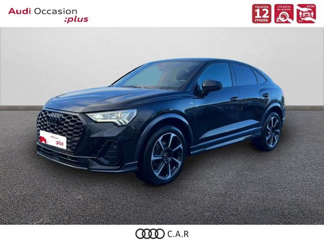 Cliquer pour voir la photo suivante Audi Q3 Sportback 35 TDI 150 ch S tronic 7 S Edi Noir de 2021