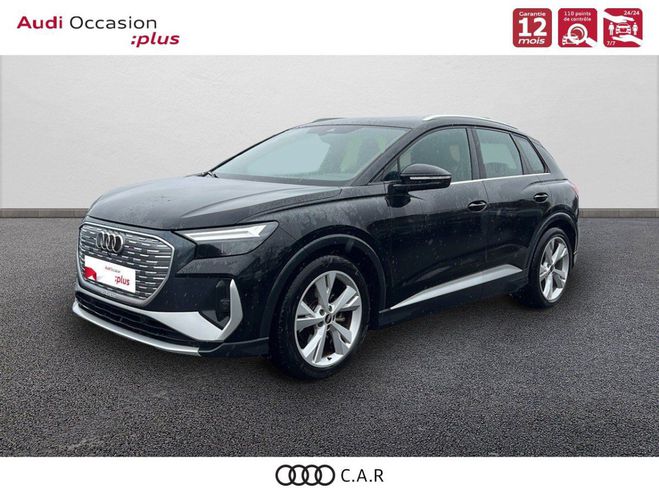Audi Q4 E-Tron 35 170 ch 55 kW S line Noir de 2021
