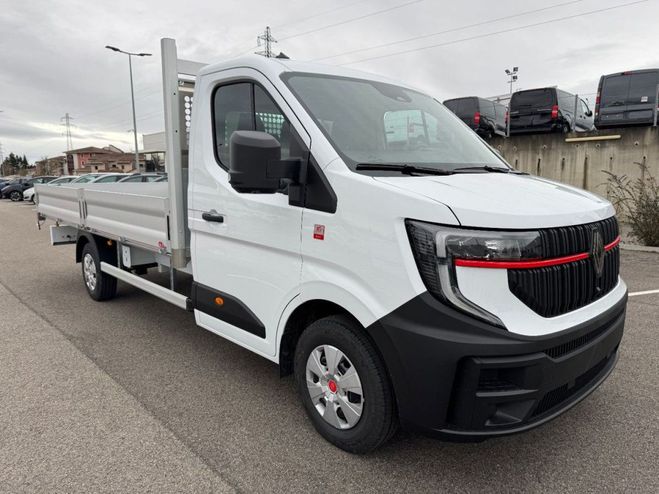 Cliquer pour voir la photo suivante Renault Master PLATEAU 170CV 2L 4M50 PLANCHER BOIS Blanc de 2025