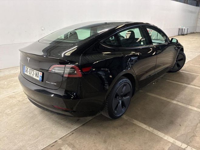 Tesla Model 3 LONG-RANGE DUAL MOTOR AWD MY22***TVA REC Noir de 2022