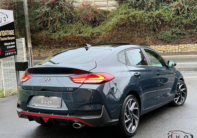 Hyundai I30 Fastback 1.5 T-GDi 160 ch N-Line DCT7 Gris de 2022