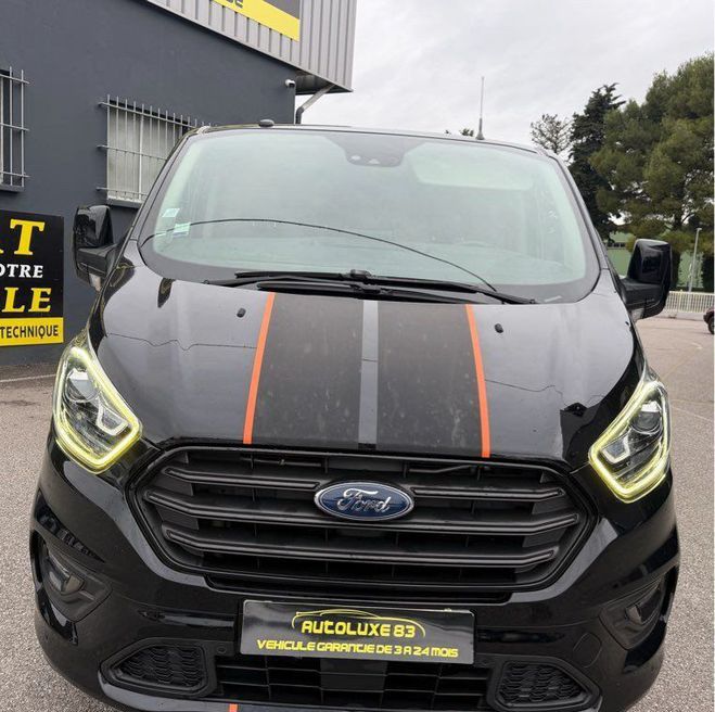 Ford Custom transit l1h1 2.0 tdci 170 cv boite autom Noir de 2018
