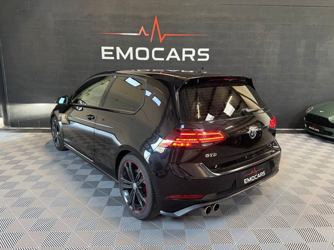 Volkswagen Golf VII GTD 2.0 184 DSG7 SUIVI COMPLET Noir de 2018