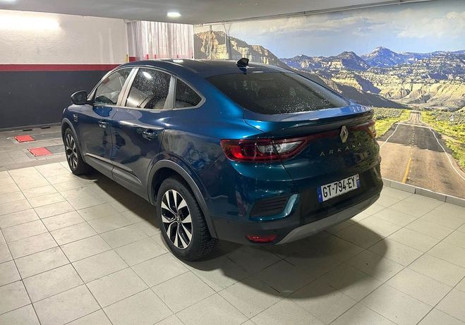 Renault Arkana 1.6 e-tech 145ch full hybrid esprit alpi Bleu de 2023