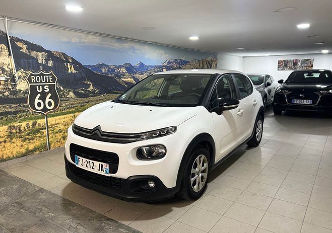 Cliquer pour voir la photo suivante Citroen C3 societe 1.5 blue hdi 100 feel business 2 Blanc de 2019