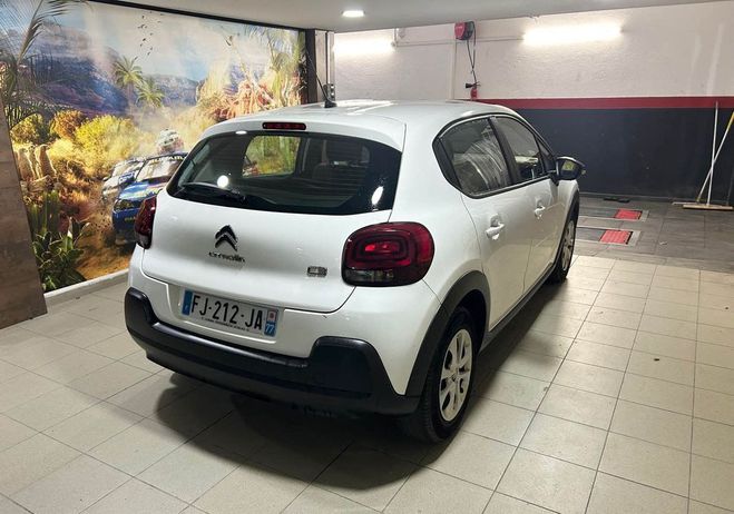 Citroen C3 societe 1.5 blue hdi 100 feel business 2 Blanc de 2019