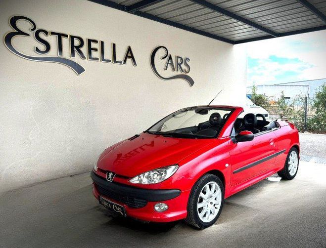 Peugeot 206 CC 2.0 16v ROUGE de 2002