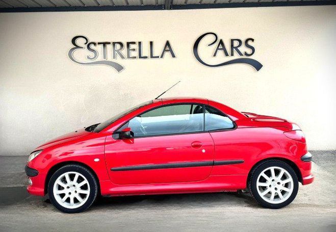 Peugeot 206 CC 2.0 16v ROUGE de 2002