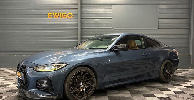 Cliquer pour voir la photo suivante BMW Serie 4 coupe 2.0 420 d 190 hybrid mhev 48volt m Bleu de 2021