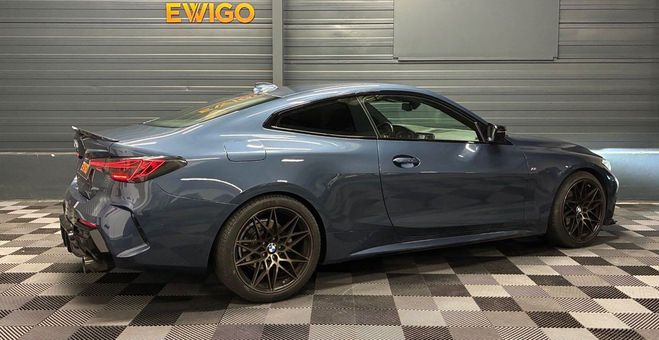 BMW Serie 4 coupe 2.0 420 d 190 hybrid mhev 48volt m Bleu de 2021