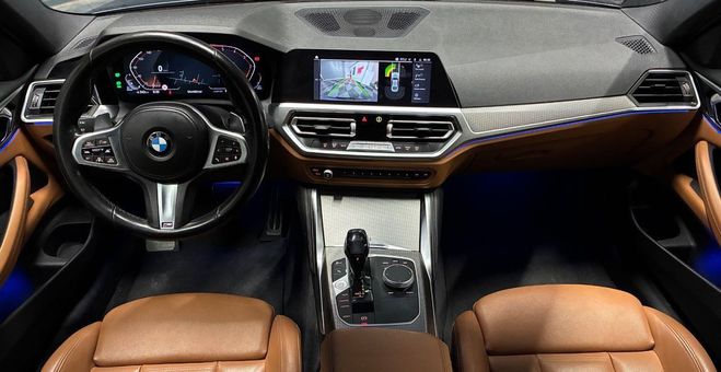 BMW Serie 4 coupe 2.0 420 d 190 hybrid mhev 48volt m Bleu de 2021