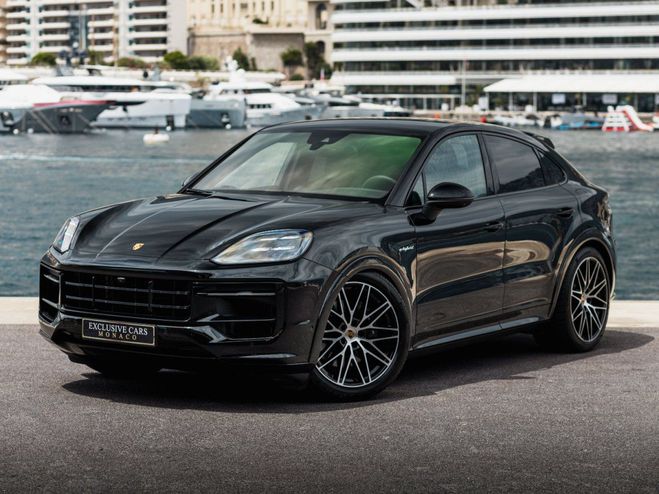 Cliquer pour voir la photo suivante Porsche Cayenne COUPE E-HYBRID 470 CV SPORT DESIGN Noir Métal de 2000