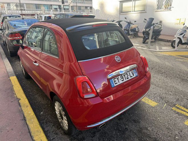 Fiat 500 C 1.2 8V 69CH ECO PACK LOUNGE Rouge de 2018
