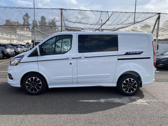 Ford Transit CUSTOM II (2) CABINE APPROFONDIE L1H1 17 Blanc Glacier de 2023