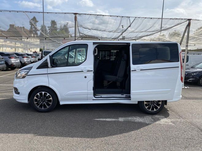 Ford Transit CUSTOM II (2) CABINE APPROFONDIE L1H1 17 Blanc Glacier de 2023