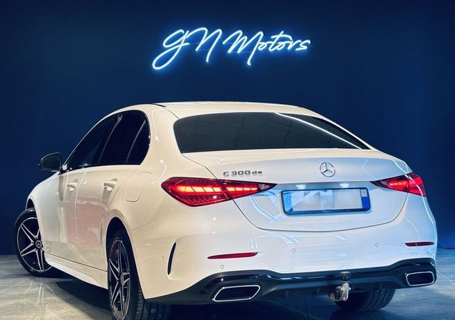 Mercedes Classe C V 300 DE AMG LINE 9G-TRONIC 1 er main Ga Blanc de 2024