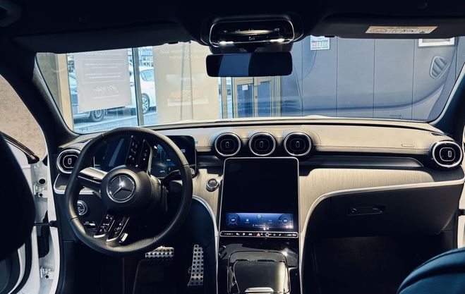 Mercedes Classe C V 300 DE AMG LINE 9G-TRONIC 1 er main Ga Blanc de 2024