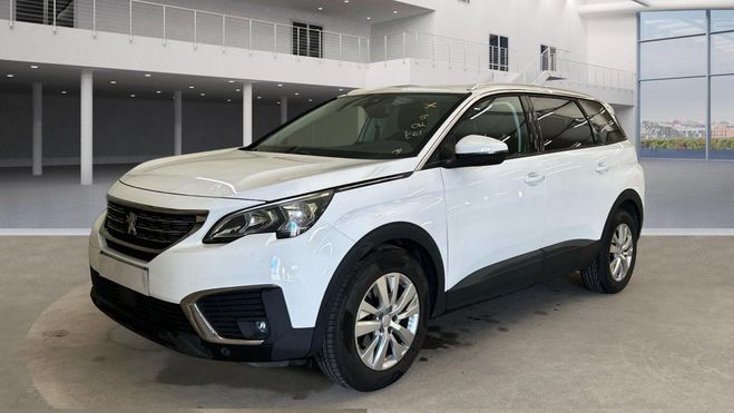 Peugeot 5008 1.6 BLUEHDI 120CH ALLURE BUSINESS S&S 7  Blanc de 2017