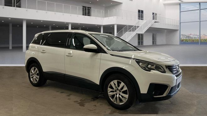Peugeot 5008 1.6 BLUEHDI 120CH ALLURE BUSINESS S&S 7  Blanc de 2017