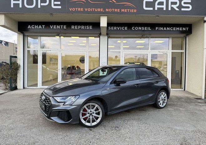 Audi A3 Sportback 45 TFSI E 245CH COMPETITION S  Gris de 2021