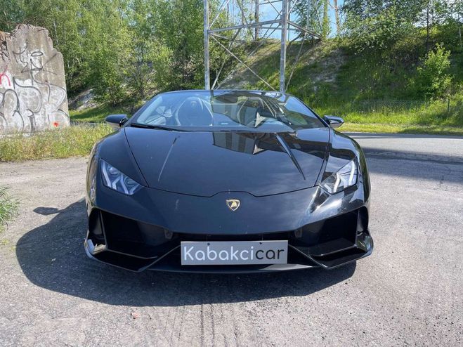 Lamborghini Huracan 5.2i V10 40v LP640-4 Evo Spider Lift- BE Noir M�tallis� de 