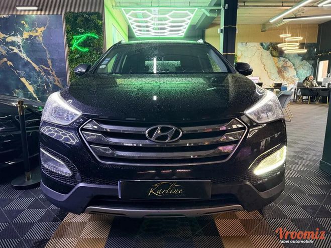 Hyundai Santa Fe 2.2 CRDI 195 cv INTUITIVE 4WD I SI�GES C Noir de 2015