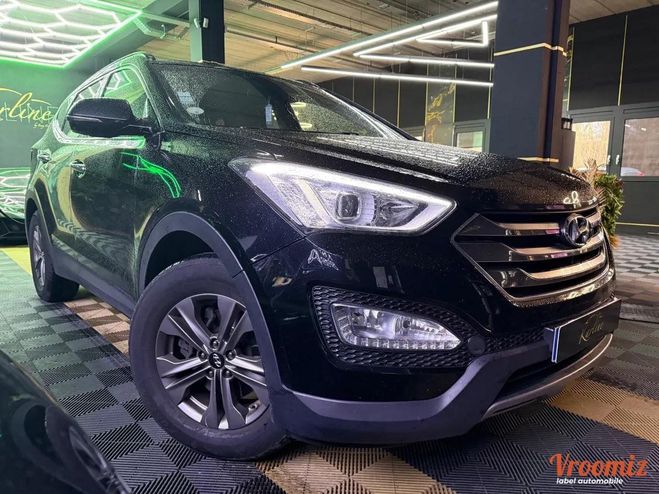 Hyundai Santa Fe 2.2 CRDI 195 cv INTUITIVE 4WD I SI�GES C Noir de 2015