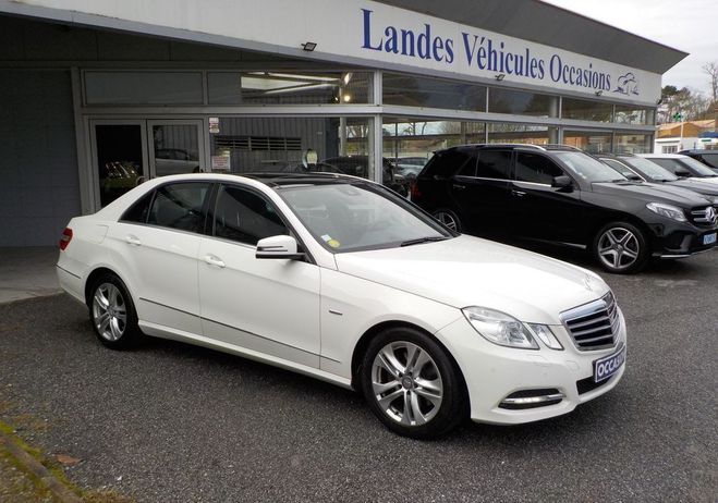 Mercedes Classe E v6 350 cdi blueefficiency avantgarde exe Blanc de 2012