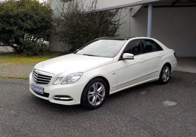 Mercedes Classe E v6 350 cdi blueefficiency avantgarde exe Blanc de 2012