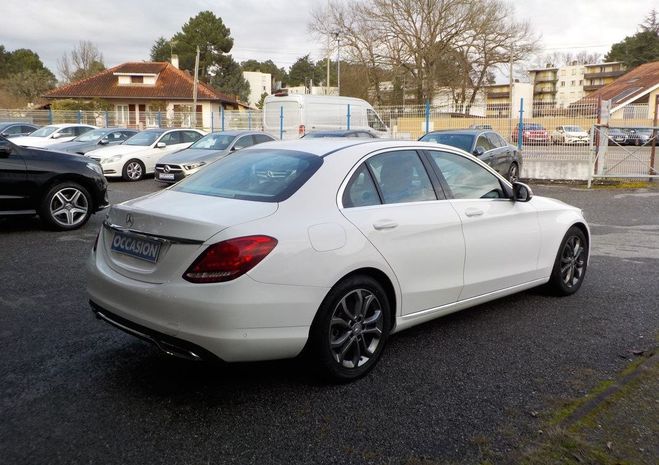 Mercedes Classe C 220d Blue TEC. EXECUTIVE 7G-TRONIC Plus Blanc de 2015