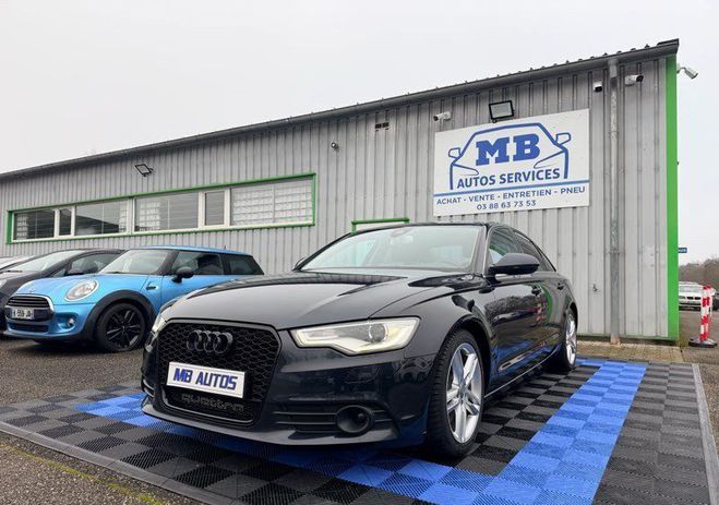 Audi A6 3.0L V6 Tdi 245cv Quattro BVA Full Keyle Noir de 2013