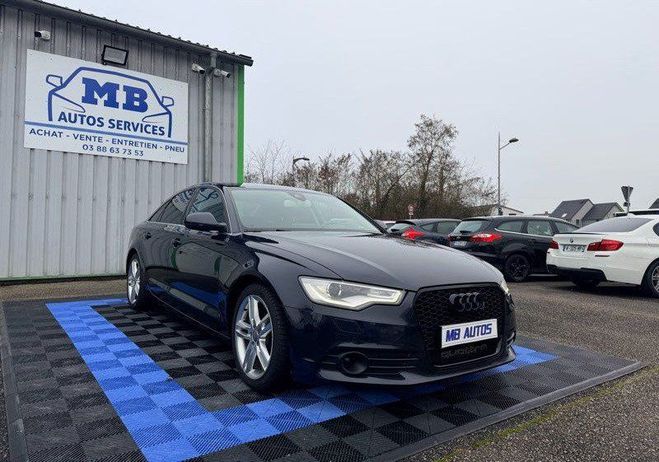 Audi A6 3.0L V6 Tdi 245cv Quattro BVA Full Keyle Noir de 2013