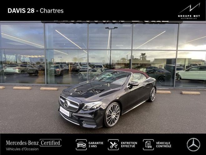 Cliquer pour voir la photo suivante Mercedes Classe E Cabriolet 220 d 194ch Fascination 9G-Tro Noir de 2017