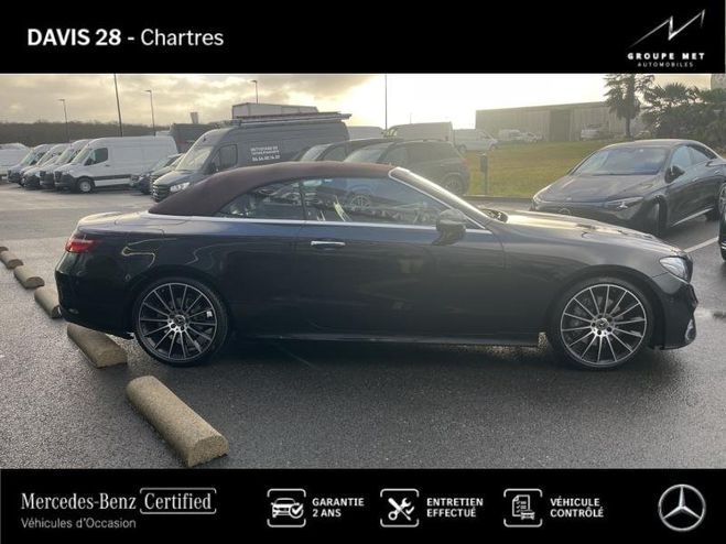 Mercedes Classe E Cabriolet 220 d 194ch Fascination 9G-Tro Noir de 2017