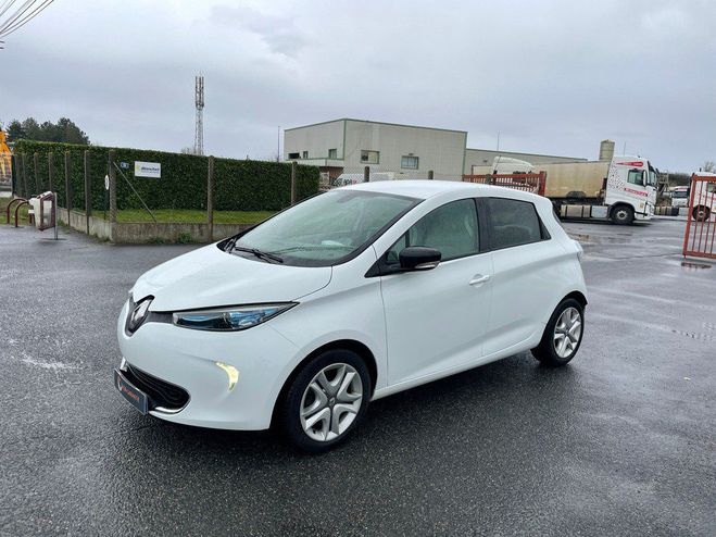 Cliquer pour voir la photo suivante Renault Zoe 250 kms autonomie garantie 12 mois Blanc de 2016