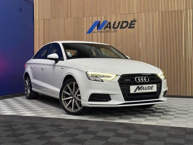 Audi A3 2.0 40 TDI 184 CH S-Tronic 7 Berline Qua BLANC de 2018