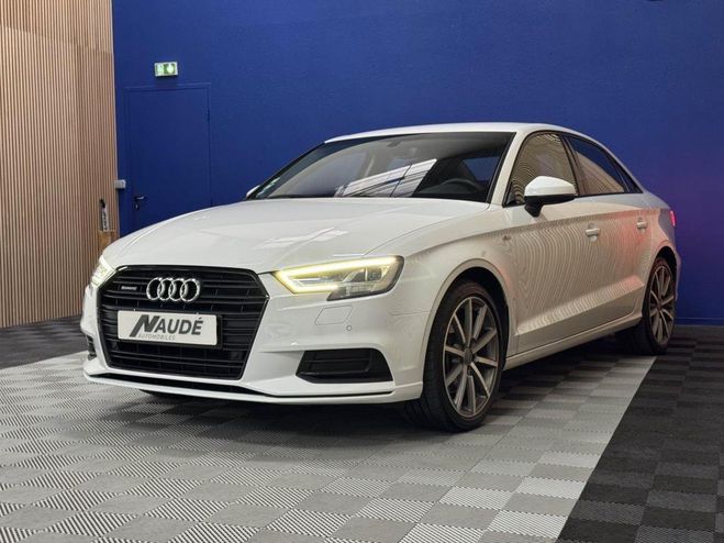 Audi A3 2.0 40 TDI 184 CH S-Tronic 7 Berline Qua BLANC de 2018