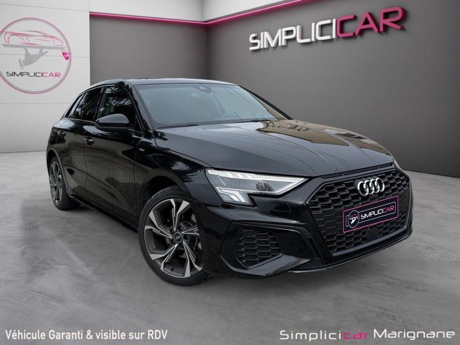 Audi A3 Sportback 40 TFSIe 204 S tronic 6 S Line Noir de 2022